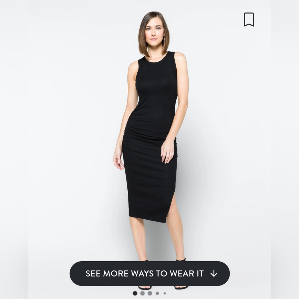 NWT Michael Stars Wren Knit Midi Dress - Size M